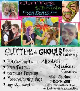 Glitter & Ghouls - Face Painting & Body Art